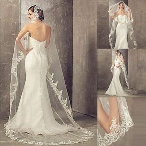 ❤️New Brides Wedding Veil.